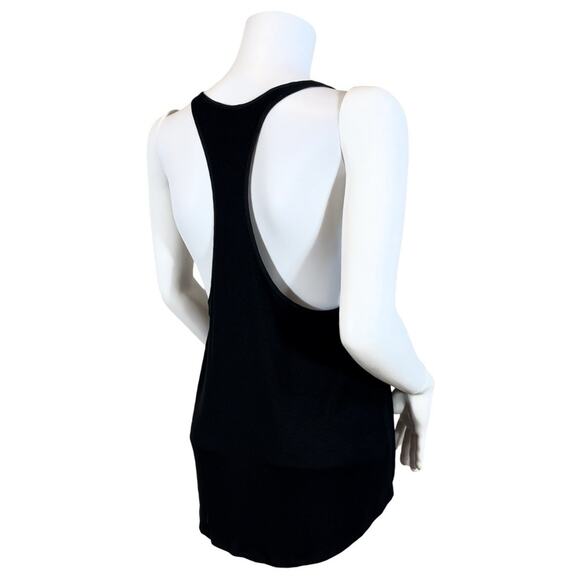 Victoria's Secret Baby Rib Racerback Black Tank SZ M $59 - Picture 7 of 10